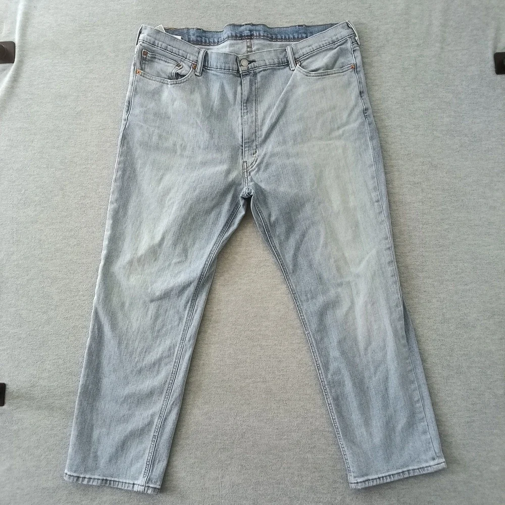 Levis 541 Athletic Taper Jeans Light Wash Blue Mens W42 L30 Denim Pants